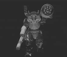Load image into Gallery viewer, Sci-Fi Mech / Mecha Hardsuit 50mm Power Armor Digital STL files
