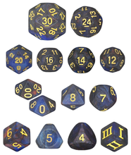 Load image into Gallery viewer, Specialty 14 Unusual DCC Dice Set - Maddening Darkness