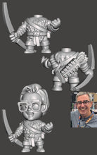 Load image into Gallery viewer, Custom Chibi Model - Your Face on a Chibi!