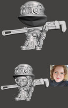 Load image into Gallery viewer, Custom Chibi Model - Your Face on a Chibi!