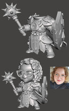 Load image into Gallery viewer, Custom Chibi Model - Your Face on a Chibi!