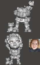 Load image into Gallery viewer, Custom Chibi Model - Your Face on a Chibi!
