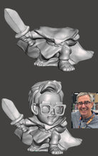 Load image into Gallery viewer, Custom Chibi Model - Your Face on a Chibi!