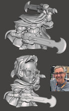 Load image into Gallery viewer, Custom Chibi Model - Your Face on a Chibi!
