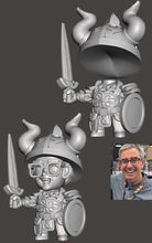 Load image into Gallery viewer, Custom Chibi Model - Your Face on a Chibi!