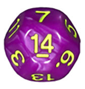 Load image into Gallery viewer, Single Dice/ Die - DCC D14