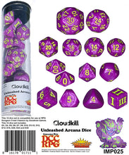 Load image into Gallery viewer, Specialty 14 Unusual DCC Dice Set - Cloudkill