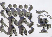 Load image into Gallery viewer, Sci-Fi Mech / Mecha Hardsuit 50mm Power Armor - Set of 4 with Multiple Accessories