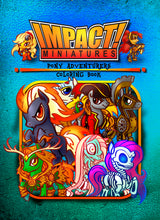 Load image into Gallery viewer, RPG Pony Adventurers Coloring Book