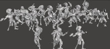 Load image into Gallery viewer, Digital STLs - 29 Models - Elf / Dark Elf Fantasy Football Team