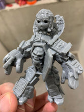Load image into Gallery viewer, Capsule Chibi Grave Golem / Tombstone Golem miniature - 93mm - Undead - Unpainted
