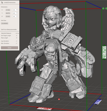 Load image into Gallery viewer, Capsule Chibi Grave Golem / Tombstone Golem miniature - 93mm - Undead - Unpainted