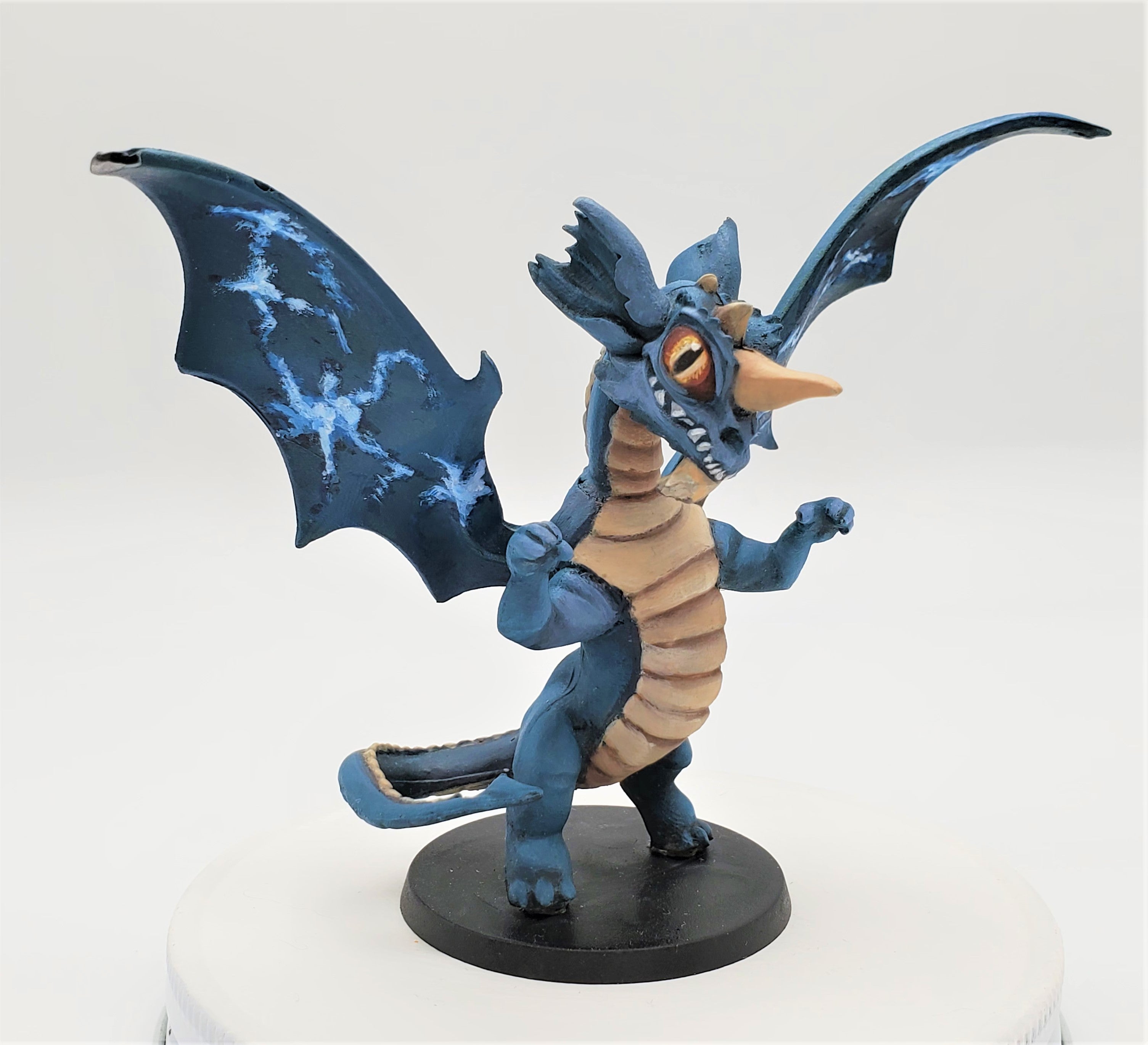 Figurine Dragon Bleu Grenadier Models N°9607 - Socle Résine