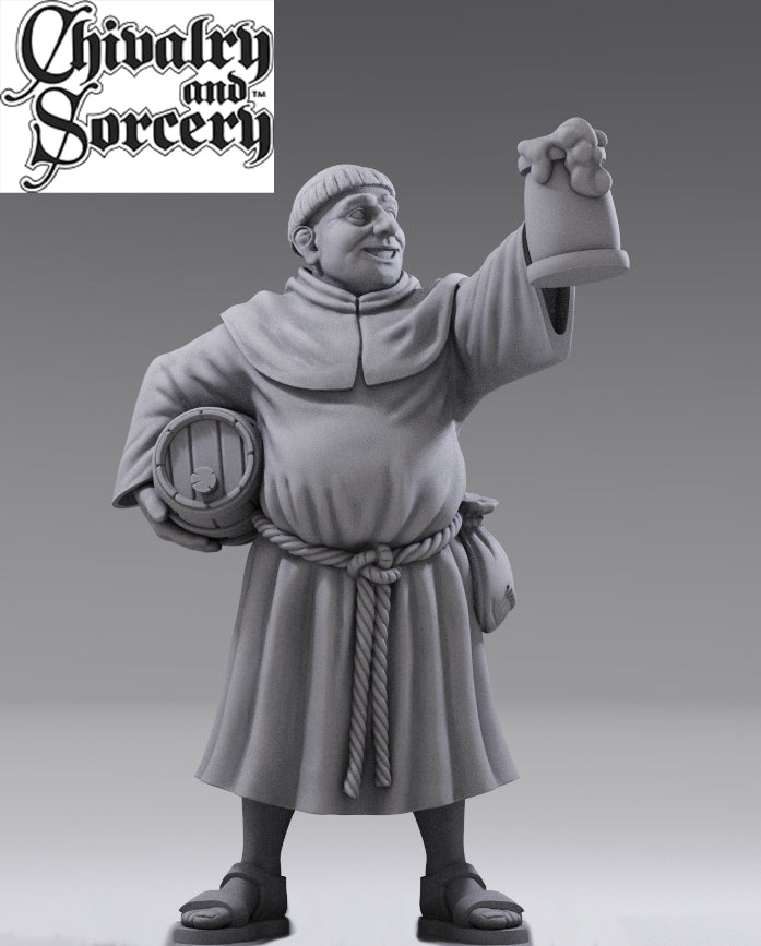 Chivalry and Sorcery - Abbey Lubber - Minor Demon - Friar / Monk with Beer