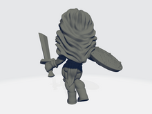 Load image into Gallery viewer, Chibiatures - Amazon Shield Sword Warrior #2
