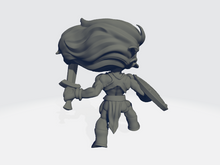 Load image into Gallery viewer, Chibiatures - Amazon Shield Sword Warrior #4

