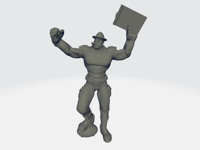 Trevor Bowzas - Fantasy Football - Bowza the Coach – Impact! Miniatures