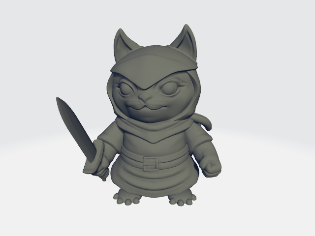 Seahorse 3D - Cat Assassin