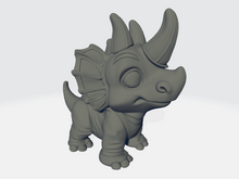 Load image into Gallery viewer, Dungeon Paws Dinosaurs - Triceratops
