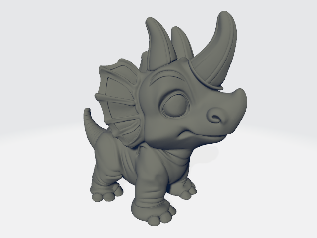 Dungeon Paws Dinosaurs - Triceratops