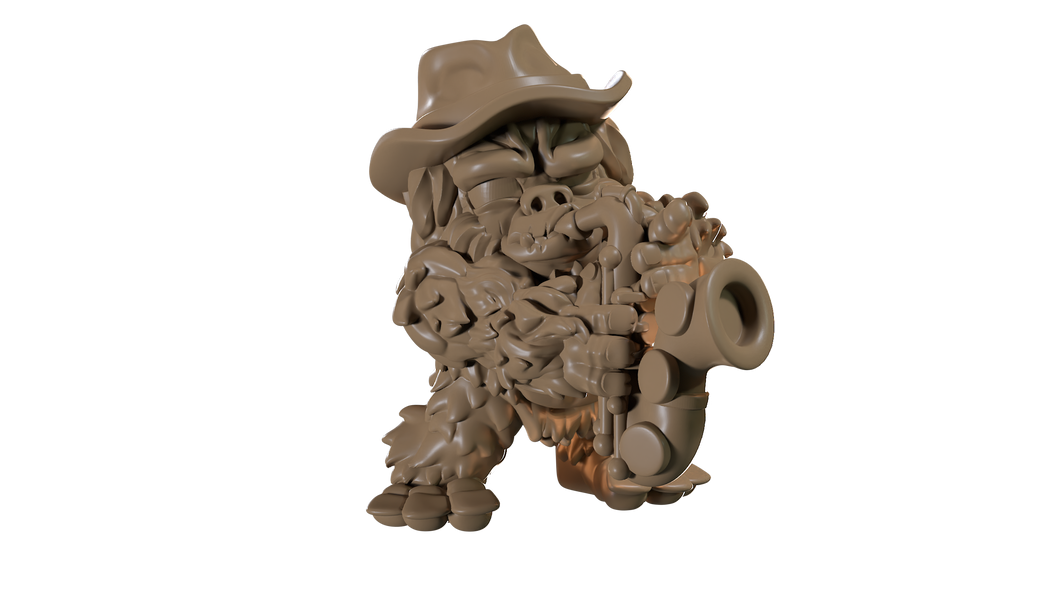 Capsule Chibi - Saxsquatch