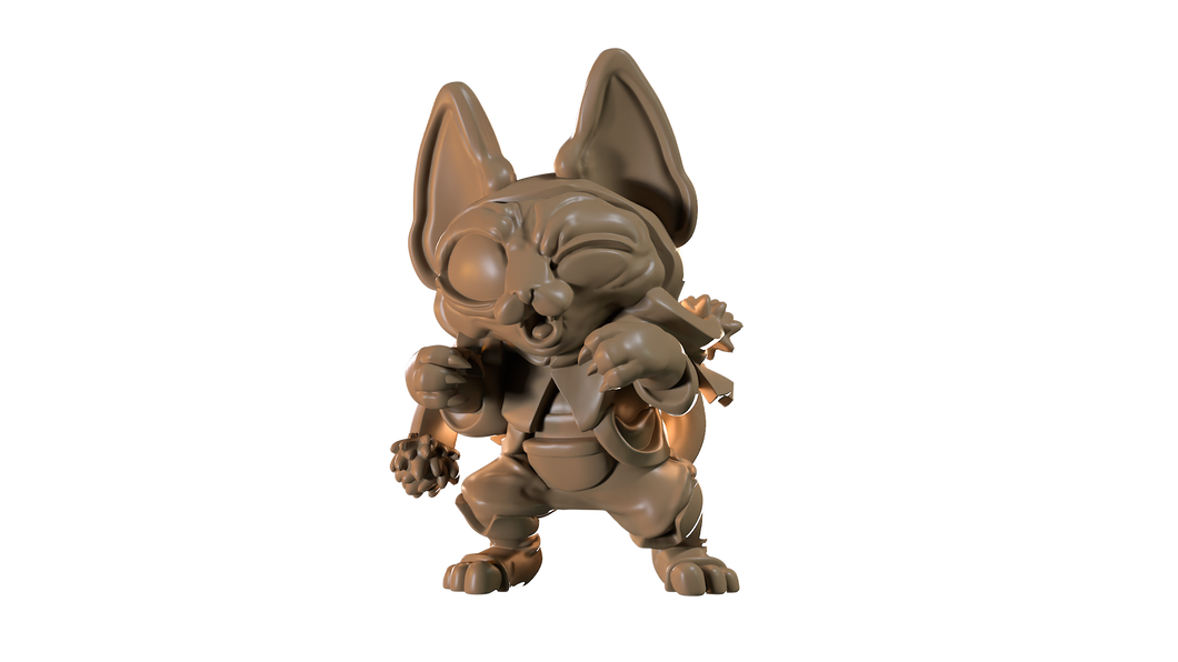 Capsule Chibi - Goblin Cat #1