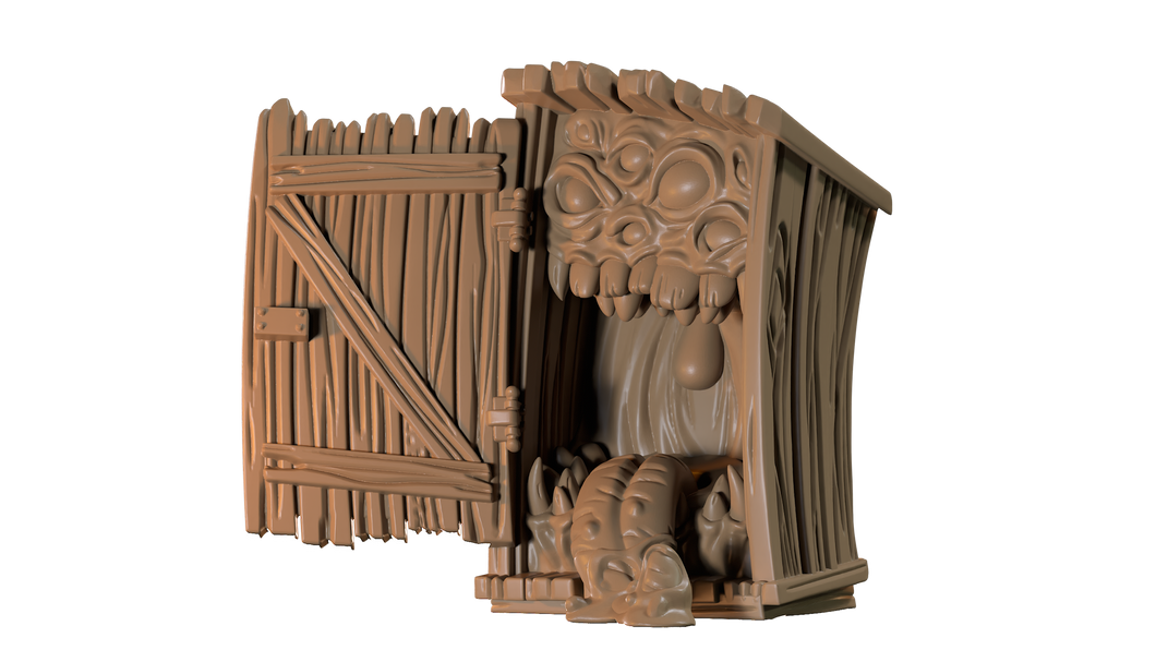 Capsule Chibi - Mimic Outhouse