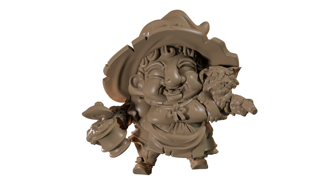 Capsule Chibi - D-World - Nanny Ogg