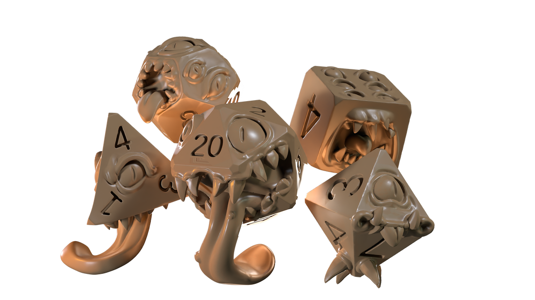 Capsule Chibi - Mimic Dice