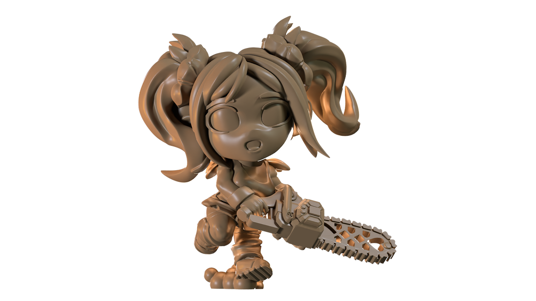 Capsule Chibi - Chainsaw Cheerleader