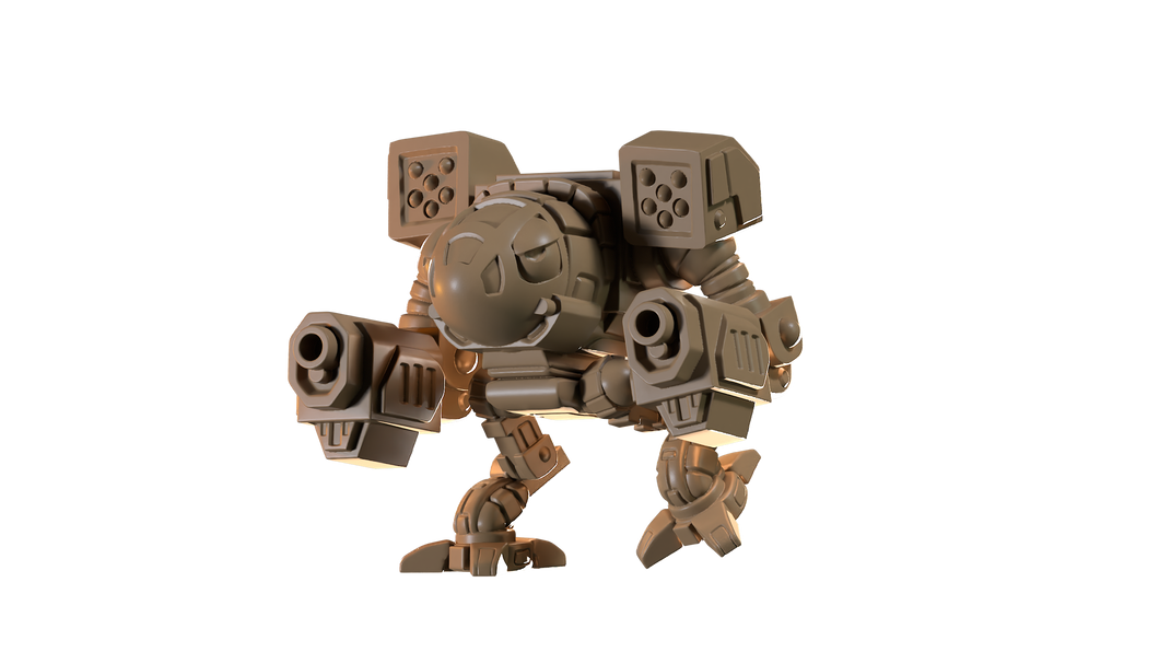 Capsule Chibi - Mad Kitty Mech
