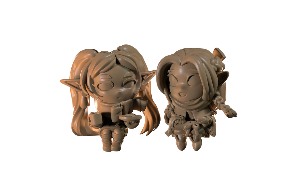 Capsule Chibi - Frieren - Elves on the Shelf