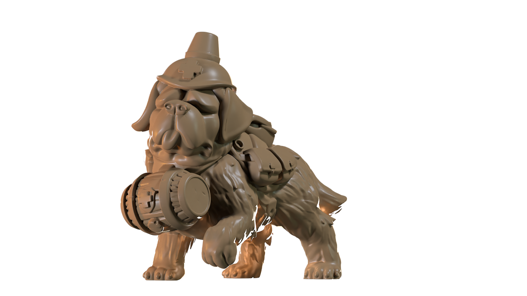 Capsule Chibi - Rescue Dog