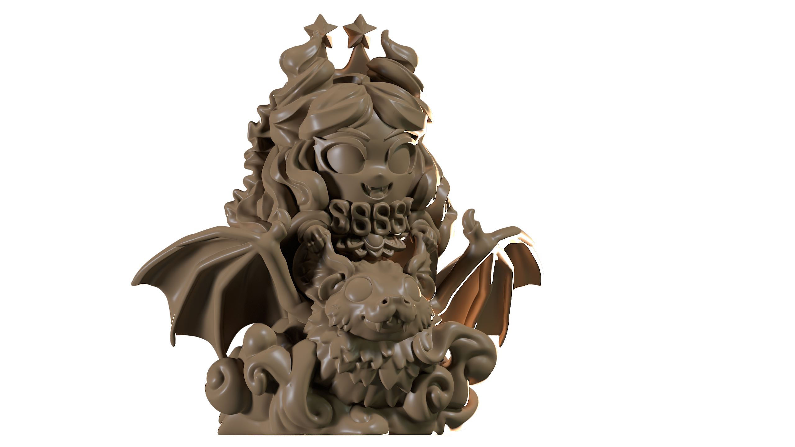 Capsule Chibi - Bat Witch – Impact! Miniatures