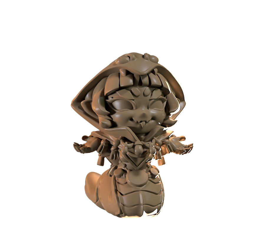 Capsule Chibi - Snake Summoner