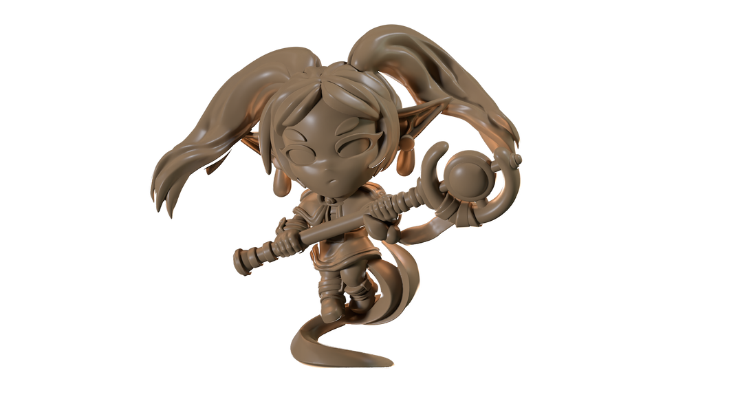 Capsule Chibi - Frieren (Flying)