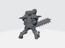 Load image into Gallery viewer, Crosslances - Goblin Circus - Chainsaw Goblin
