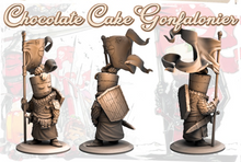 Load image into Gallery viewer, Quirky Unlimited - Food Fight - Chocolate Cake Gonfalonier
