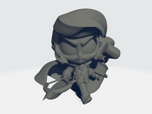 Load image into Gallery viewer, Chibi Dark Elf Assassin
