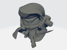 Load image into Gallery viewer, Chibi Dark Elf Assassin
