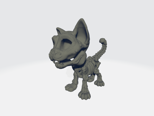 Day of the Dead Kitten / Dia de Los Muertos Gato