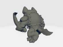 Load image into Gallery viewer, Capsule Chibi - Dog Kobold - Sword &amp; Dagger
