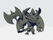 Load image into Gallery viewer, Chibiatures - Dragonkin Axe #1
