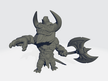 Load image into Gallery viewer, Chibiatures - Dragonkin Axe #2
