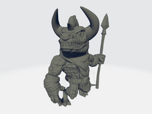 Load image into Gallery viewer, Chibiatures - Dragonkin Spear #2

