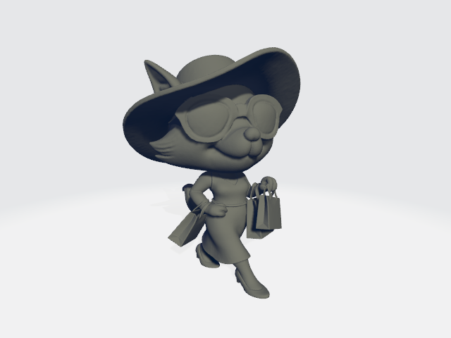 Blockbuster Animals - Chibi Foxy Woman