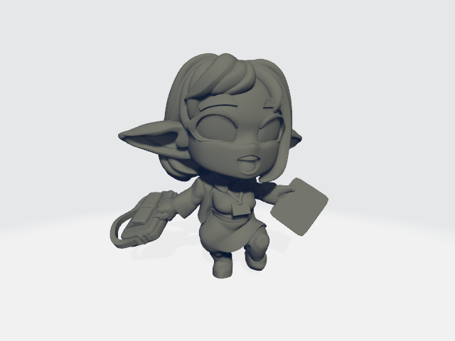 Capsule Chibi - Goblin Office Workers - Late To Meeting