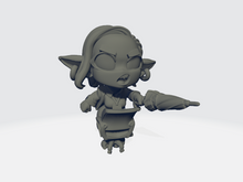 Load image into Gallery viewer, Capsule Chibi - Goblin Office Workers - Chair Rider
