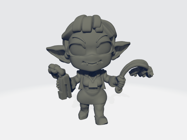 Capsule Chibi - Goblin Office Workers -