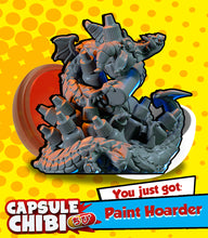 Load image into Gallery viewer, Capsule Chibi - Paint Hoarder Dragon
